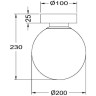 Настенный светильник MAYTONI BASIC FORM MOD321WL-01B1