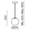 Подвесной светильник MAYTONI BASIC FORM MOD321PL-01W1