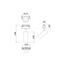 Трековый светильник MAYTONI FOCUS LED TR019-2-15W4K-MG