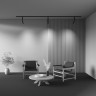 Трековый светильник MAYTONI FOCUS T TR142-1-6W4K-B