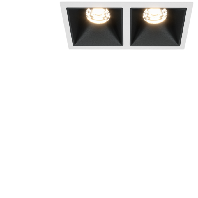 Встраиваемый светильник MAYTONI ALFA LED DL043-02-10W3K-SQ-WB